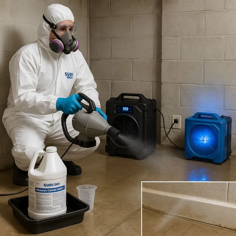 Sanitization and Odor Removal process in Hamilton County, OH