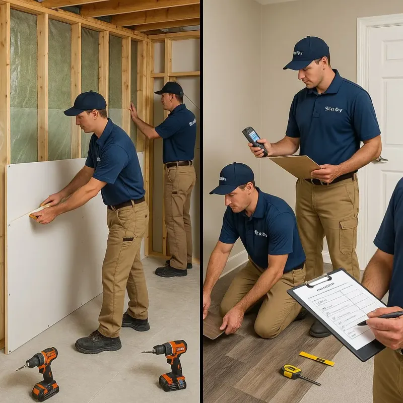 Repairs and Reconstruction process in Hamilton County, OH